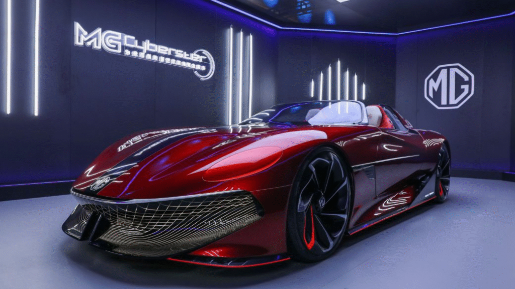 MG Cyberster Launched in India: A New Era of Electric Sports Cars Begins