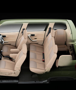 2025 Mahindra Bolero Neo with 7 comfortable seats offering spacious cabin and family-friendly design.