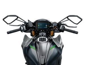 Kawasaki Z1100 advanced cruise control feature for comfort and long-distance riding